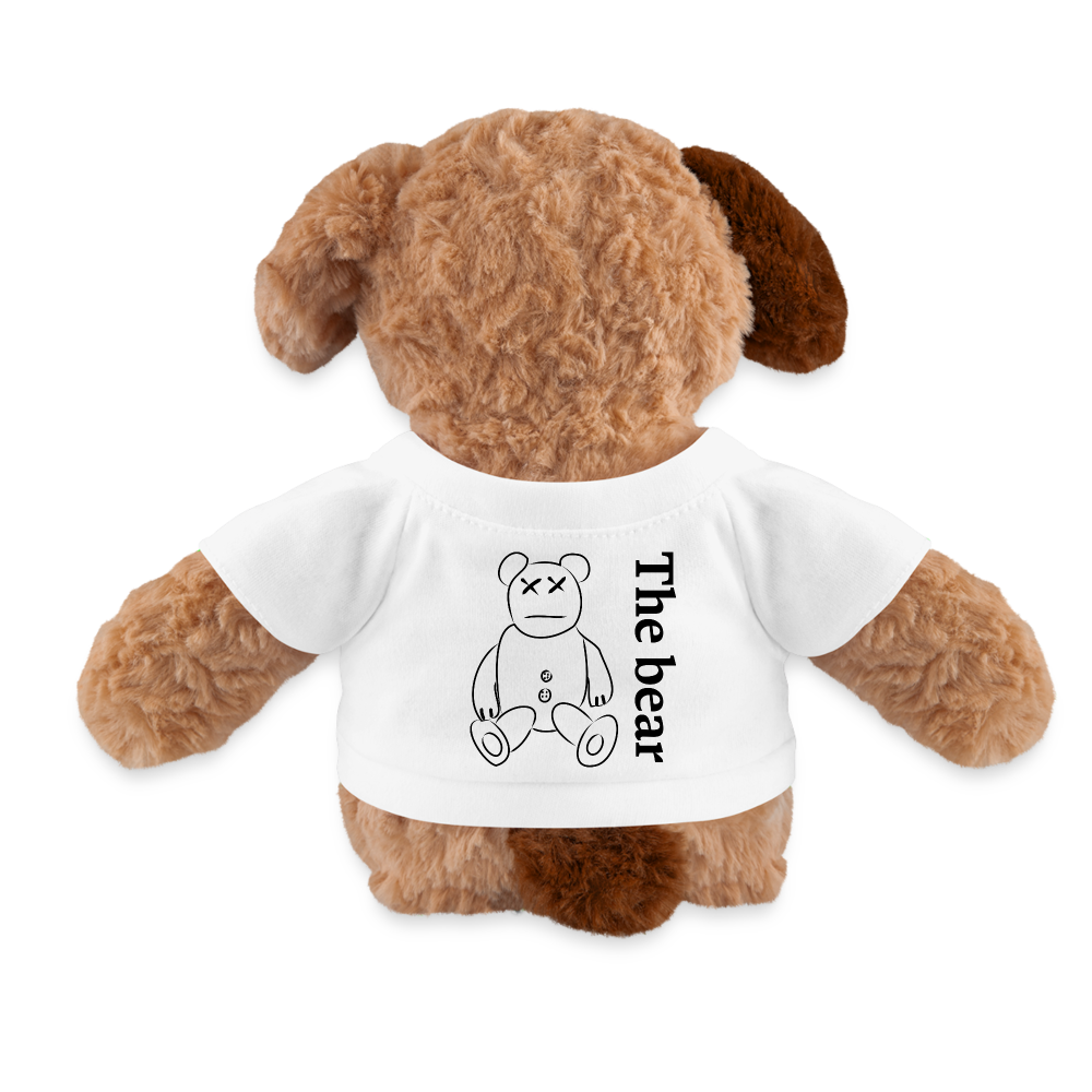 Adorable chien en peluche - blanc